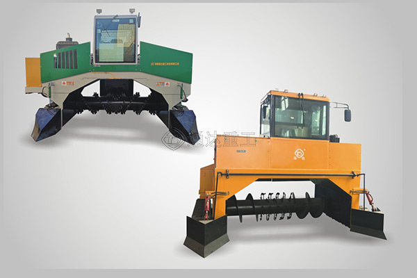 畜禽糞便堆肥大型液壓升降翻堆機